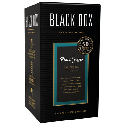 Black Box Pinot Grigio, White Wine, 3 L Box