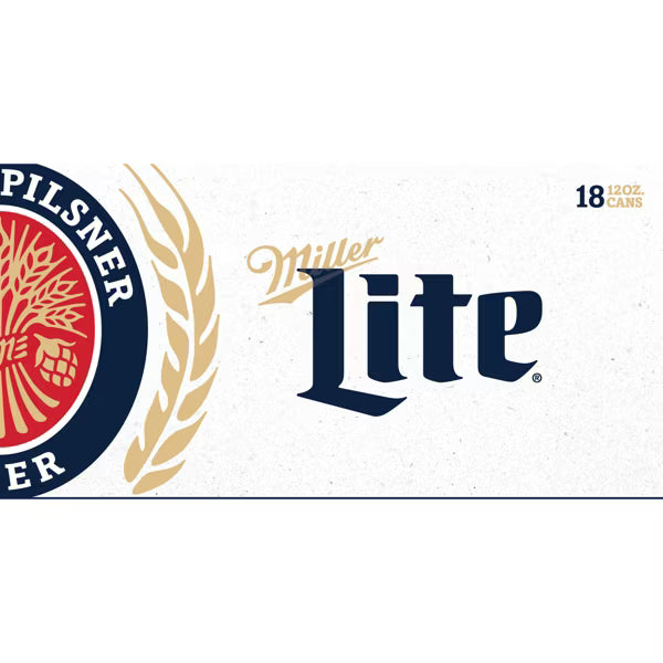 Miller Lite Beer - 18pk/12 fl oz Cans