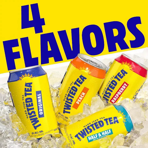 Twisted Tea Hard Iced Tea Party Pack - 12pk/12 fl oz Cans