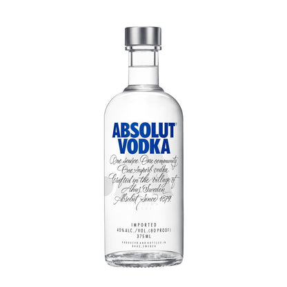 Absolut Vodka Sweden Original 375ml Bottle
