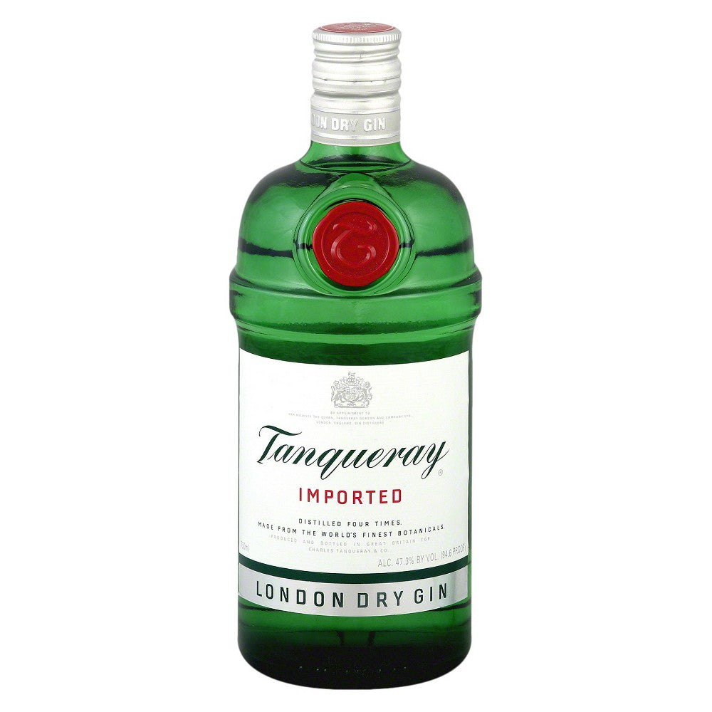 Tanqueray London Dry Gin, 750 mL (94.6 Proof)
