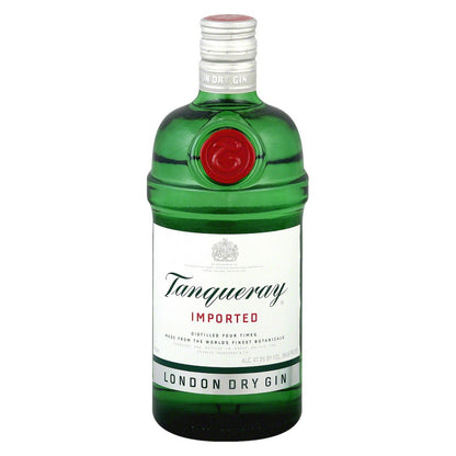 Tanqueray London Dry Gin, 750 mL (94.6 Proof)