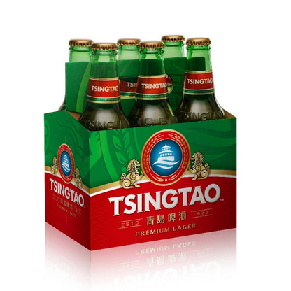 Tsingtao Chinese Lager, 6 pack, 12 fl oz