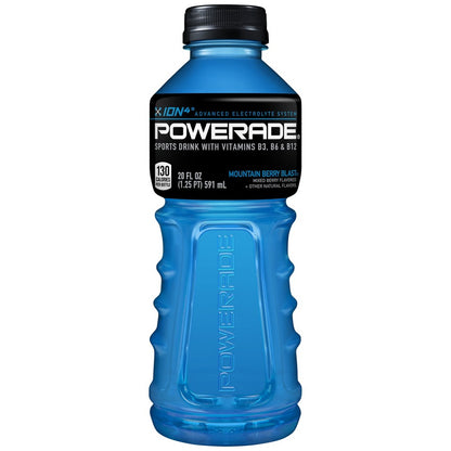 POWERADE Electrolyte Enhanced Mountain Berry Blast Sport Drink  20 fl oz  Bottle