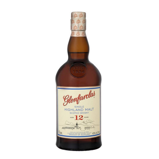 Glenfarclas 12yr Highland Single Malt Scotch Whisky - 750ml Bottle