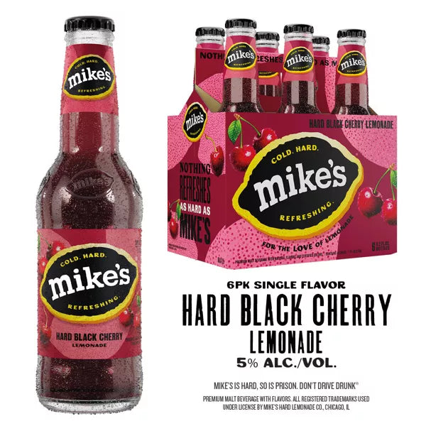 Mike's Hard Black Cherry Lemonade - 6pk/11.2 fl oz Bottles