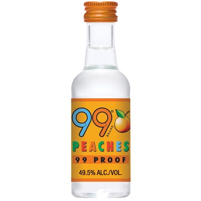 99 Peaches Liqueur, 50ml 99 Proof