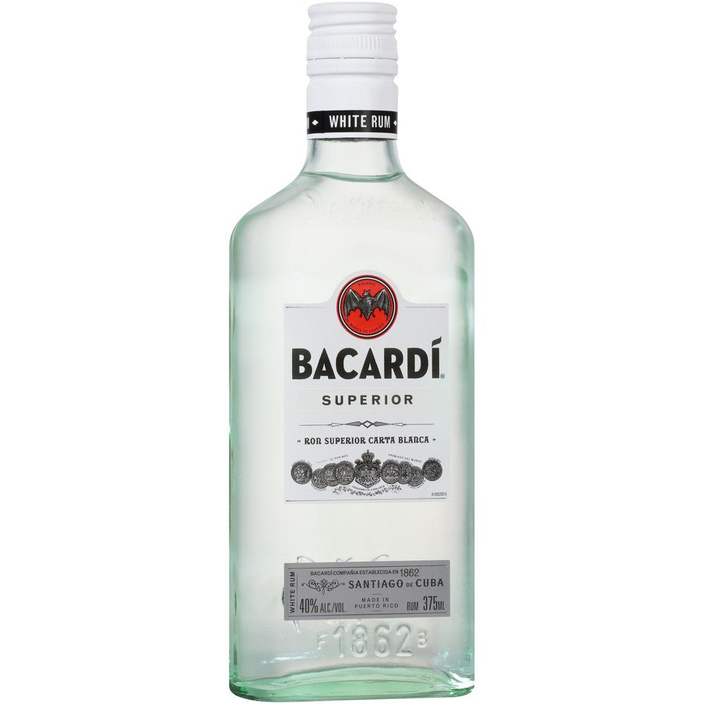 Bacardi Superior White Rum, 375 mL