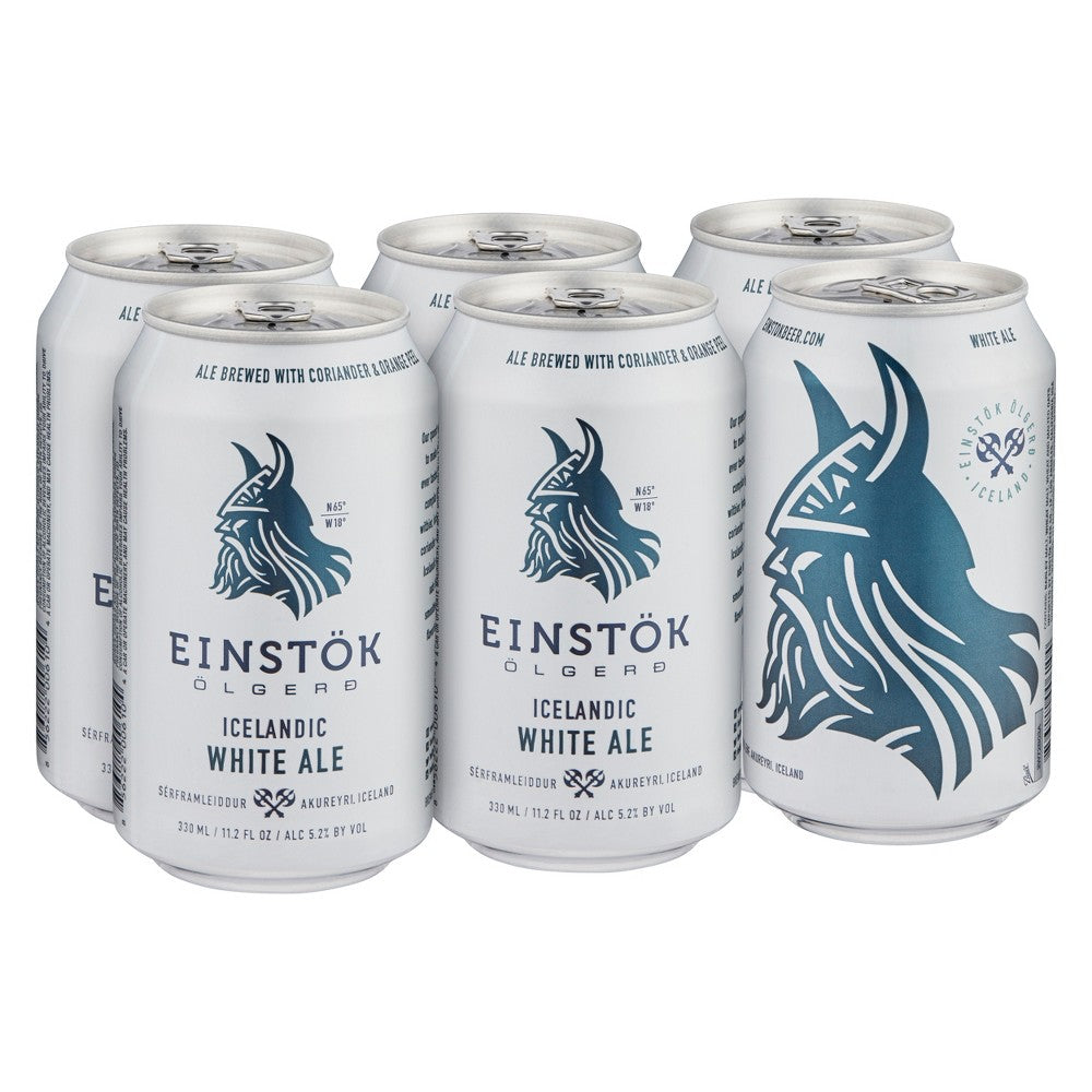 Einstok Icelandic White Ale Beer - 6pk/11.2 fl oz Cans
