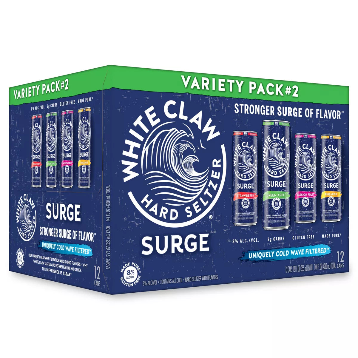 White Claw Surge Variety #2 - 12pk/12 fl oz Cans