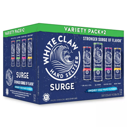White Claw Surge Variety #2 - 12pk/12 fl oz Cans