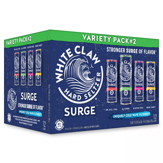 White Claw Surge Variety #2 - 12pk/12 fl oz Cans