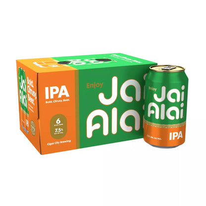 Cigar City Jai Alai IPA Beer - 6pk/12 fl oz Cans