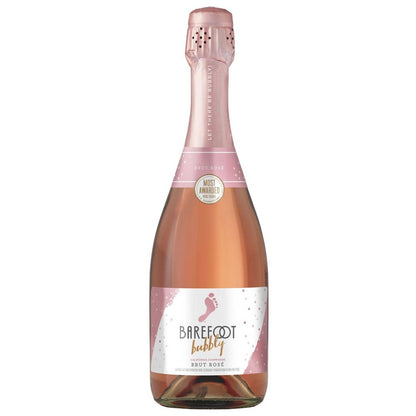 Barefoot Bubbly Brut Rose Champagne - 750 mL Bottle
