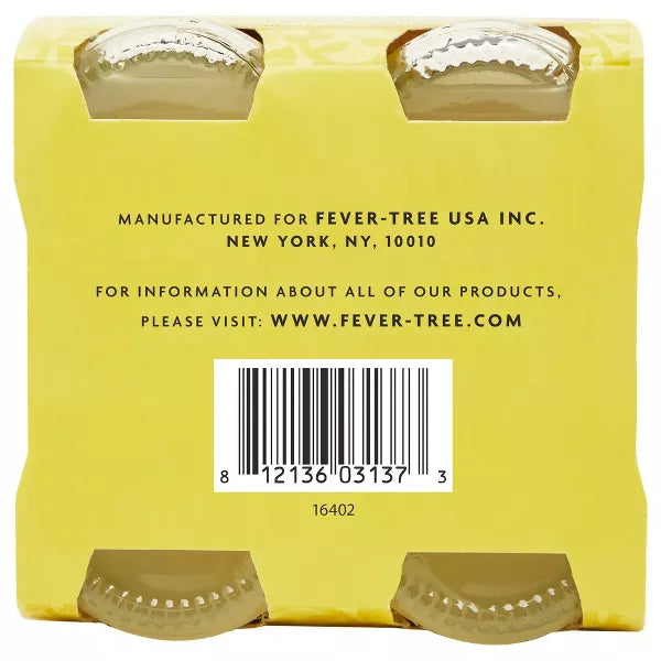 Fever-Tree Sparkling Sicilian Lemonade - 4pk/200ml Bottles