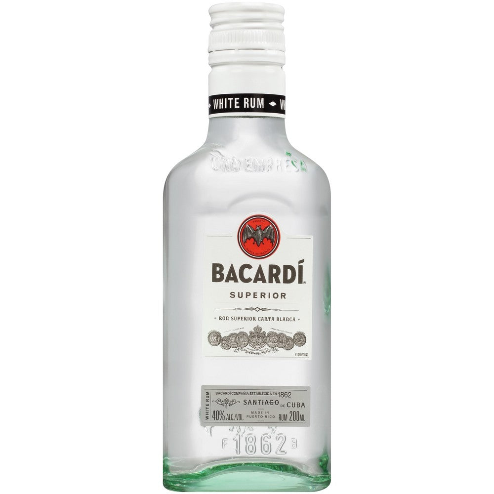 Bacardi Superior White Rum, 200 mL