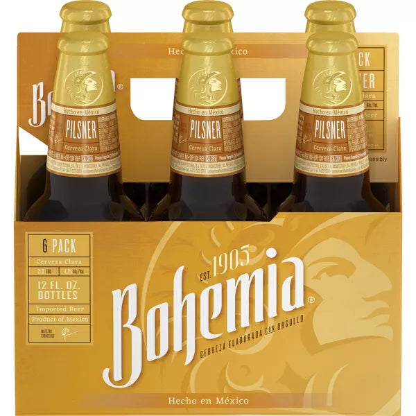 Bohemia Mexican Lager Beer - 6pk/12 fl oz Bottles