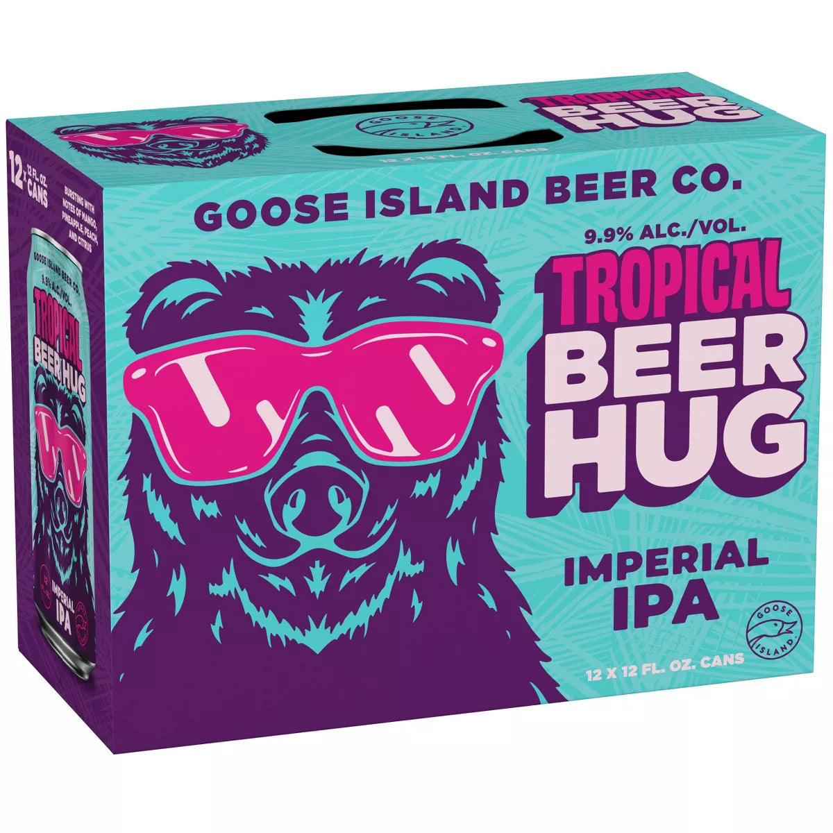 Goose Island Tropical Beer Hug DDH DIPA - 12pk/12 fl oz Cans