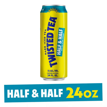 Twisted Tea Half and Half Hard Iced Tea and Lemonade - 24 fl oz Can