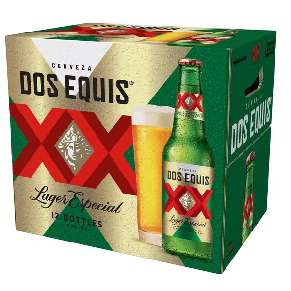 Dos Equis Mexican Lager Beer - 12pk/12 fl oz Bottles
