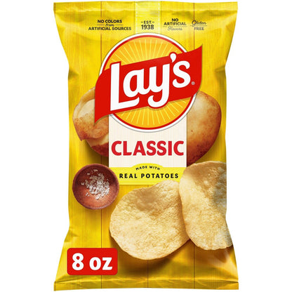 Lay's Classic Potato Chips - 8oz