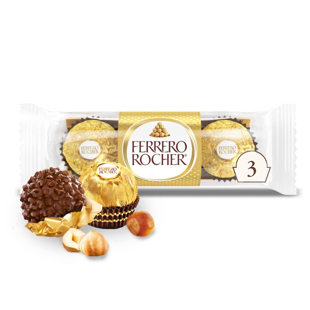 FERRERO ROCHER, HAZELNUT CHOCOLATES