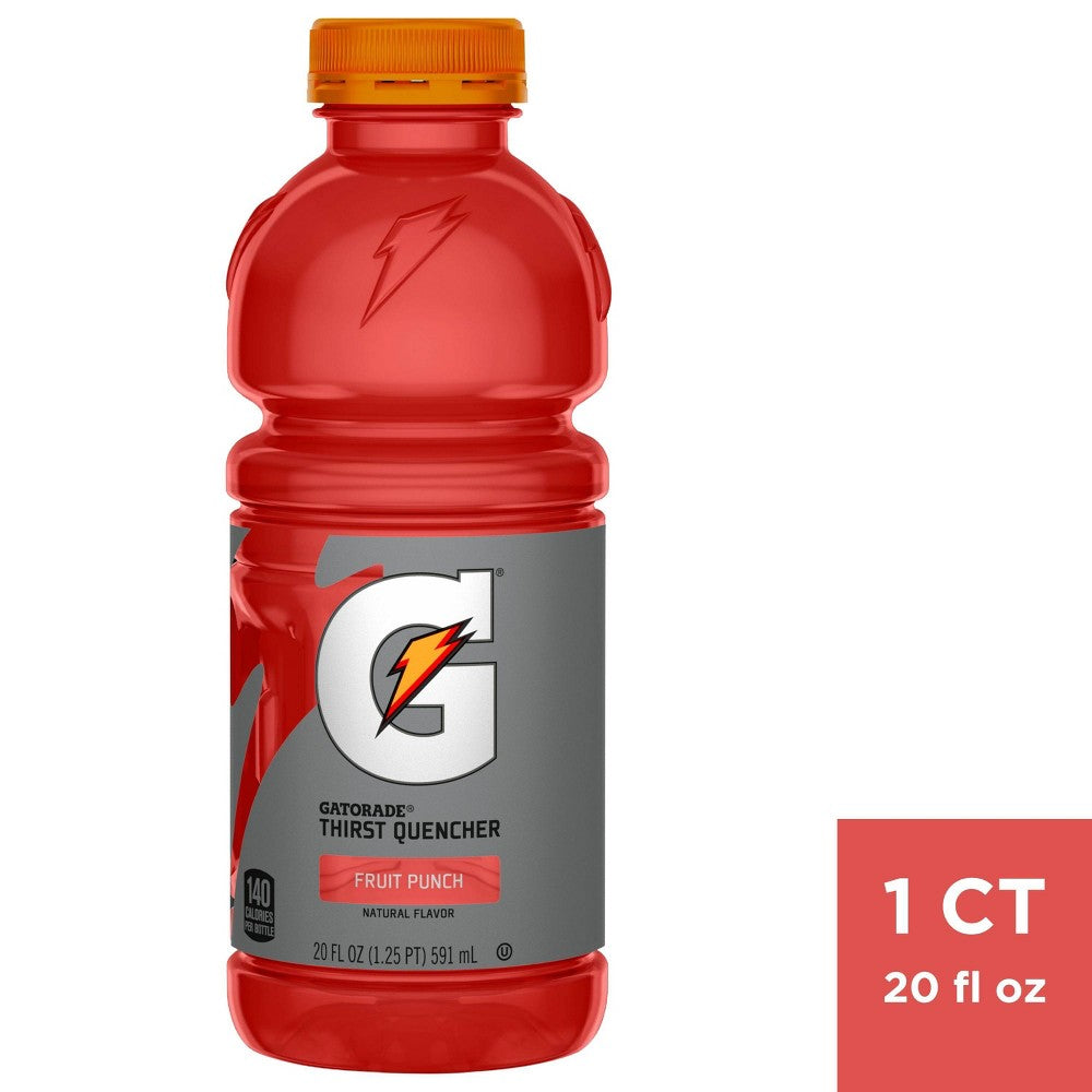 Gatorade Fruit Punch Sports Drink - 20 fl oz Bottle