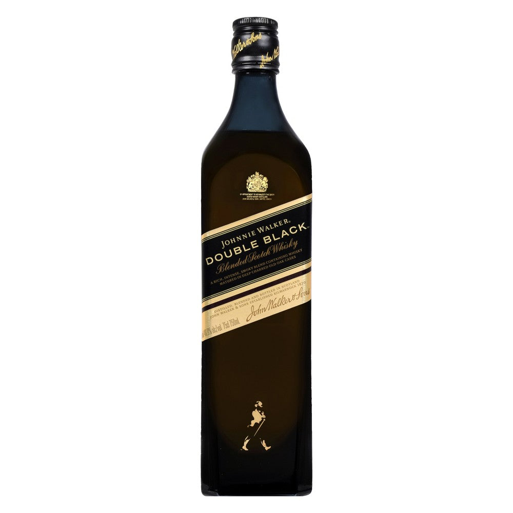 Johnnie Walker Double Black Label Blended Scotch Whisky, 750 mL (80 Proof)
