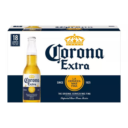 Corona Extra Lager Beer - 18pk/12 fl oz Bottles