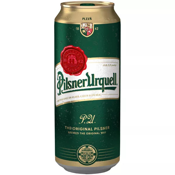Pilsner Urquell Beer - 4pk/500ml Cans