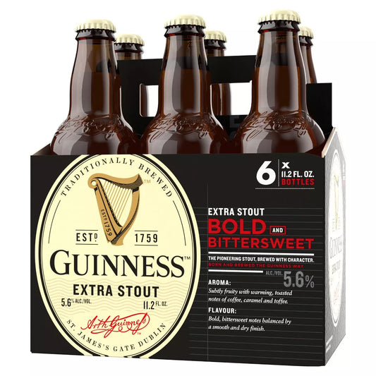 Guinness Extra Stout Beer - 6pk/11.2 fl oz Bottles