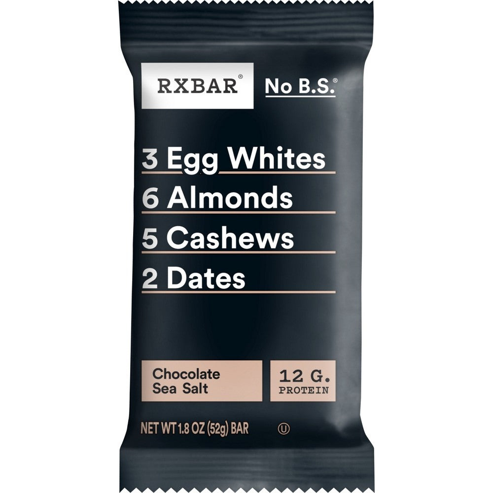 PROTEIN BAR, CHOCOLATE SEA SALT