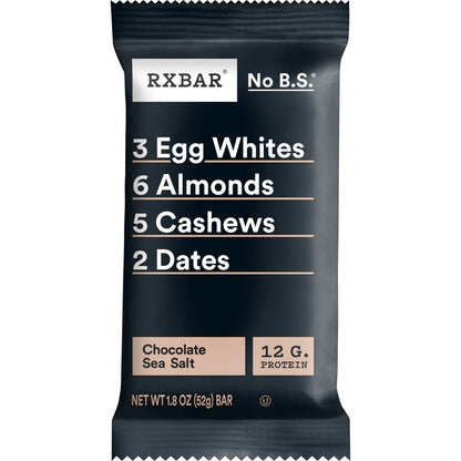 PROTEIN BAR, CHOCOLATE SEA SALT