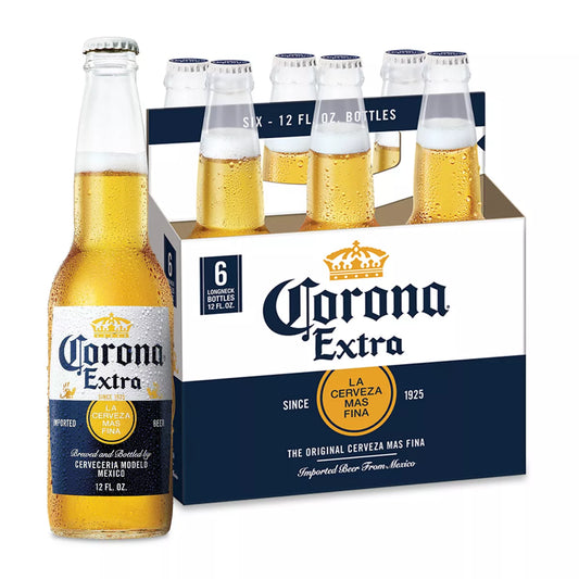 Corona Extra Lager Beer - 6pk/12 fl oz Bottles
