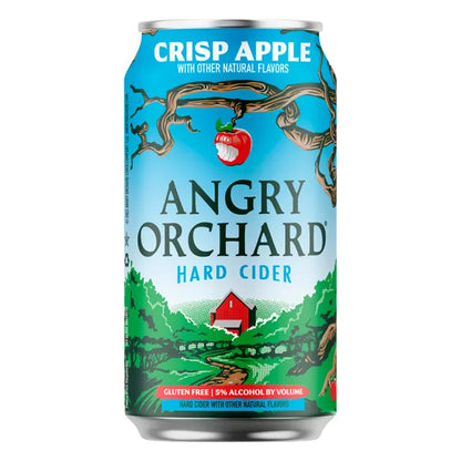 Angry Orchard Crisp Apple Hard Cider - 12pk/12 fl oz Cans