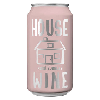 House Wine Rose Bubble Can 375ml