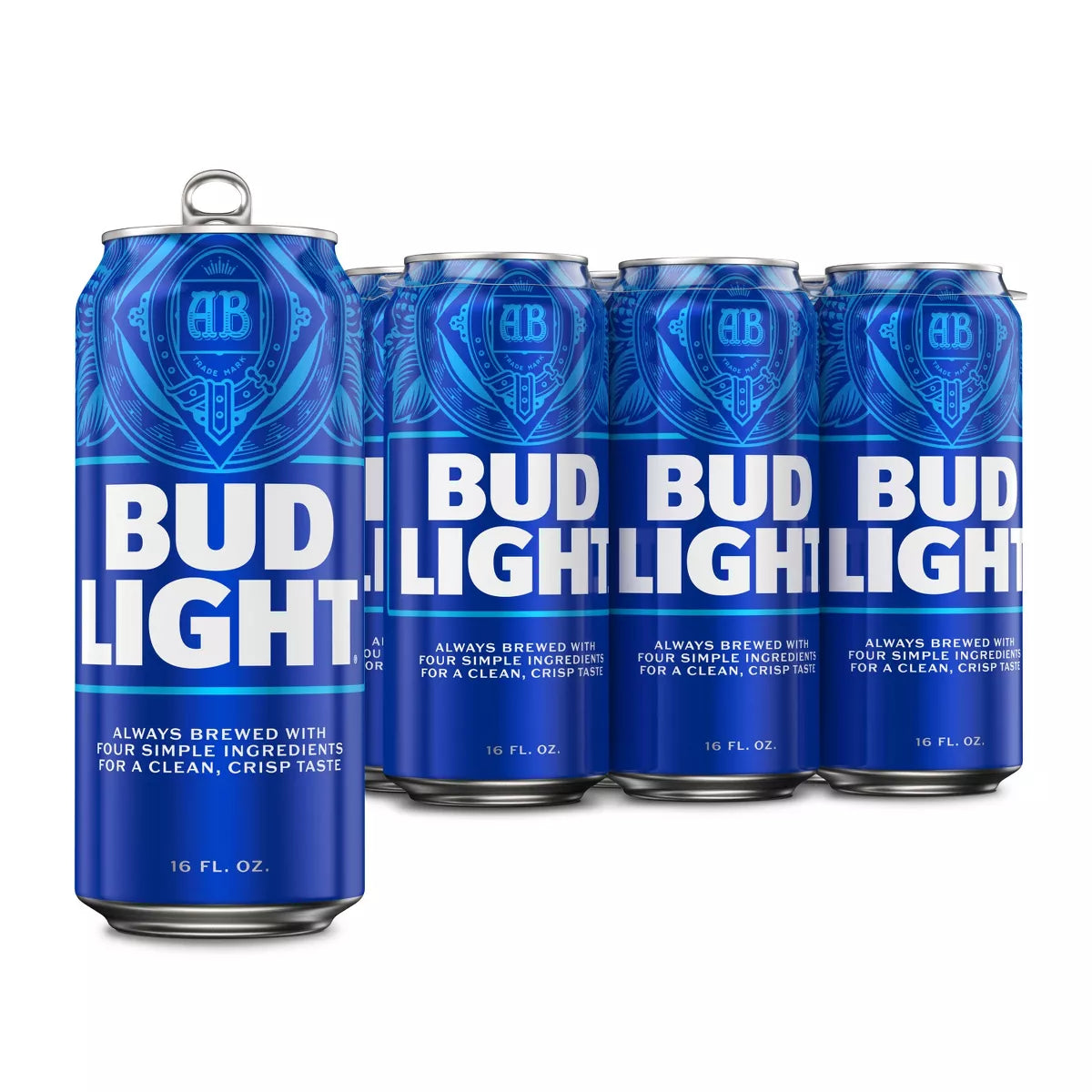 Bud Light American Lager Beer - 6pk/16 fl oz Cans