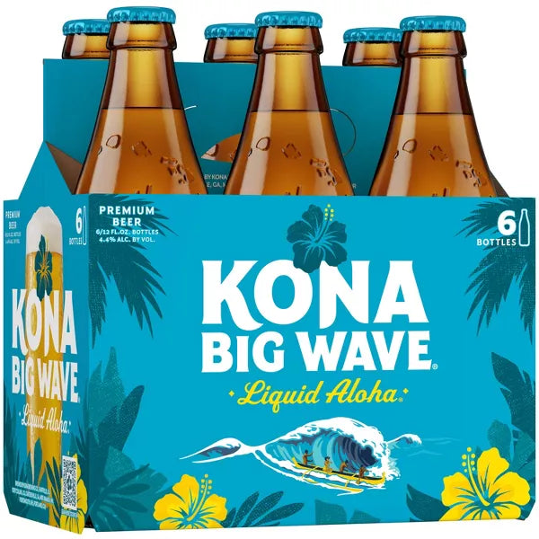 Kona Big Wave Golden Ale Beer - 6pk/12 fl oz Bottles