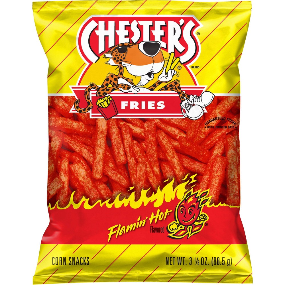 Chester's Flamin' Hot Fries Corn & Potato Snacks - 3.125oz