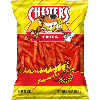 Chester's Flamin' Hot Fries Corn & Potato Snacks - 3.125oz
