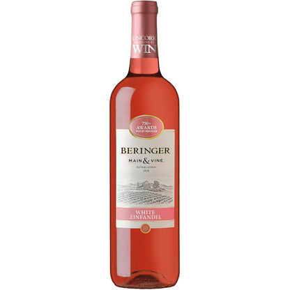Beringer Main & Vine White Zinfandel Wine 750ml
