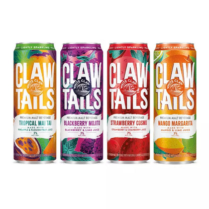 White Claw Hard Seltzer Clawtails Variety Flavored Alcoholic Beverages - 12pk/12 fl oz Cans