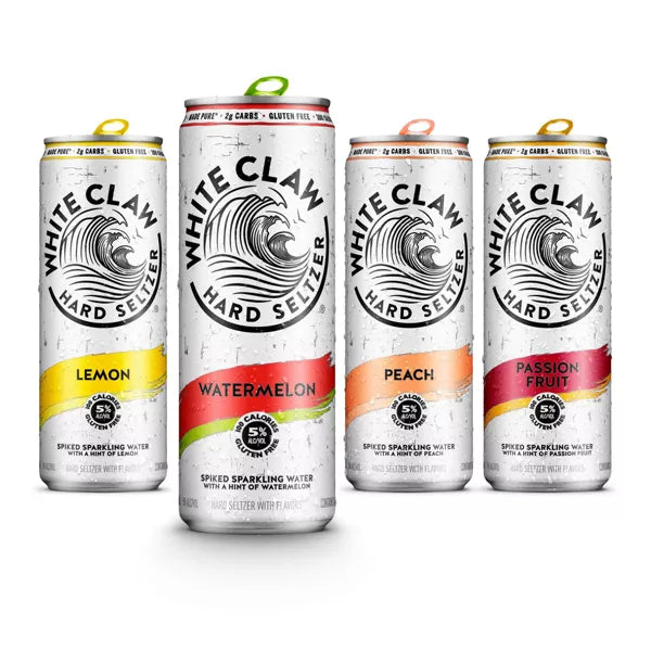 White Claw Hard Seltzer Variety Pack No. 2 - 12pk/12 fl oz Slim Cans