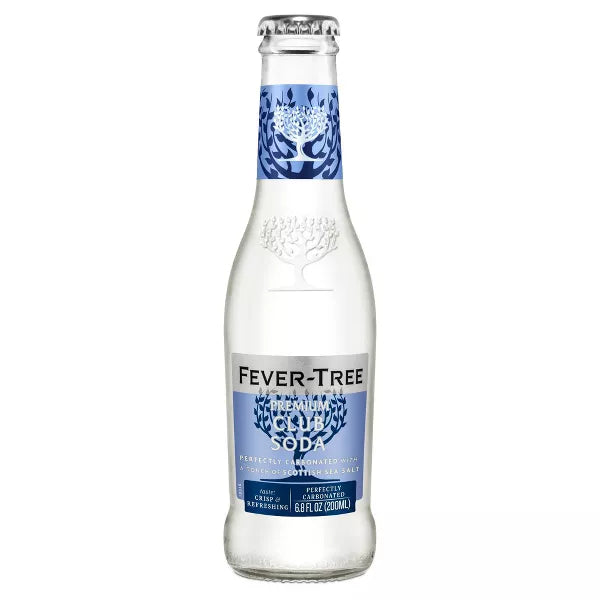 Fever-Tree Club Soda - 4pk/200ml Bottles
