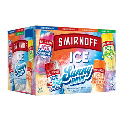 Smirnoff Ice Sunny Days Variety Pack - 12pk/12 fl oz Cans