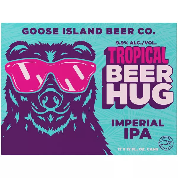 Goose Island Tropical Beer Hug DDH DIPA - 12pk/12 fl oz Cans