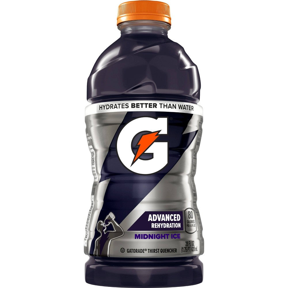 Gatorade Midnight Ice Sports Drink - 28 fl oz Bottle