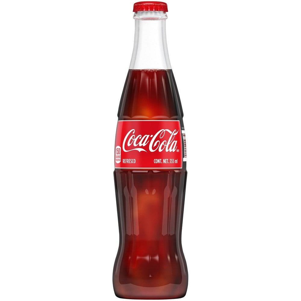 Coca-Cola Mexico Glass Bottle, 355 mL