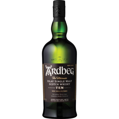 Ardbeg Ten Year Old Islay Single Malt Scotch Whisky 750ml