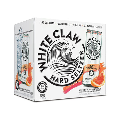 White Claw Ruby Grapefruit 6-pk 12oz. Can